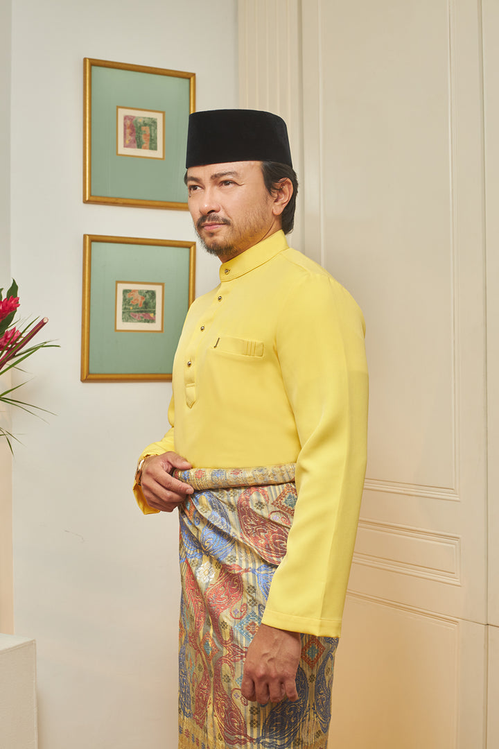 Jovian Men | Adam Baju Melayu in Yellow (8452075323622)