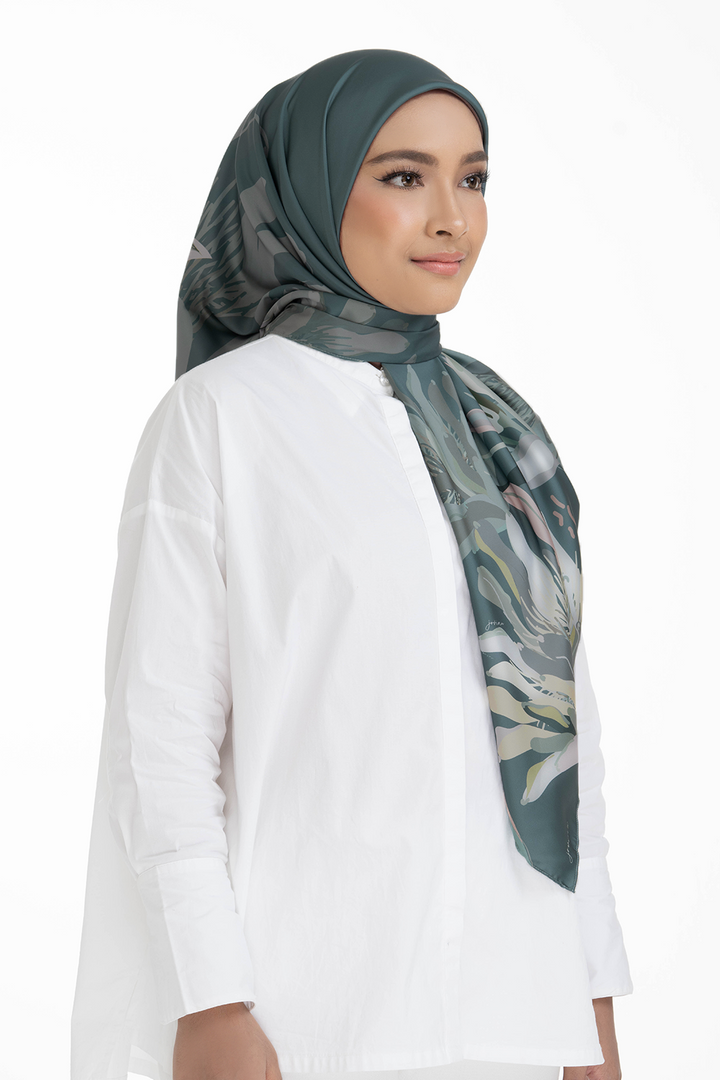 Jovian Hijab | Pop Raya Printed Square Shawl Satin (8171295965414)
