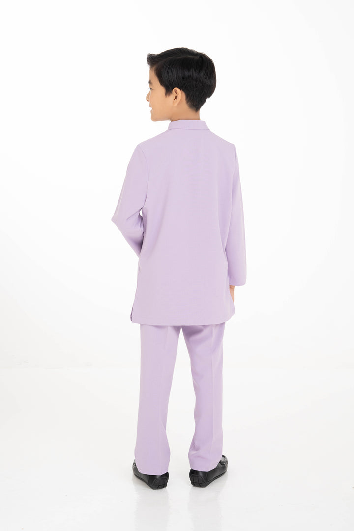 Jovian Men Kids | Aqeef Modern Baju Melayu in Purple (8161957413094)