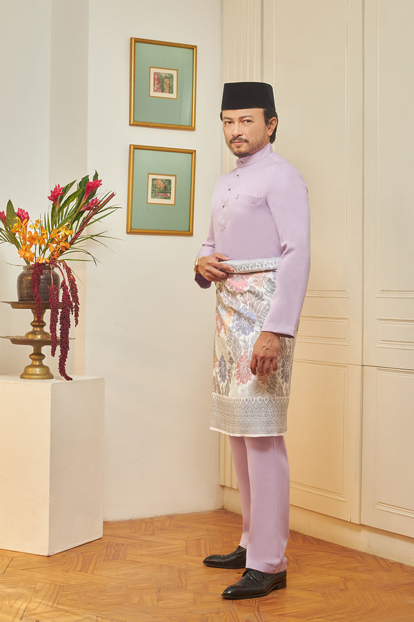 Jovian Men | Adam Baju Melayu in Pastel Purple (8453725257958)