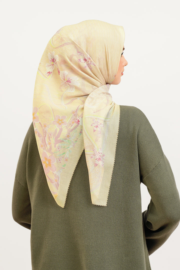 Buttonscarves X Jovian | Paradiso Voile Square Hijab (8349111681254)