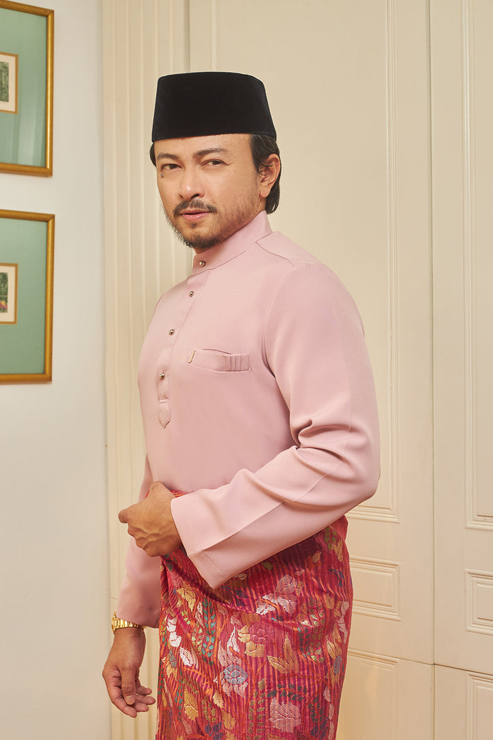 Jovian Men | Adam Baju Melayu in Dusty Pink (8453720703206)