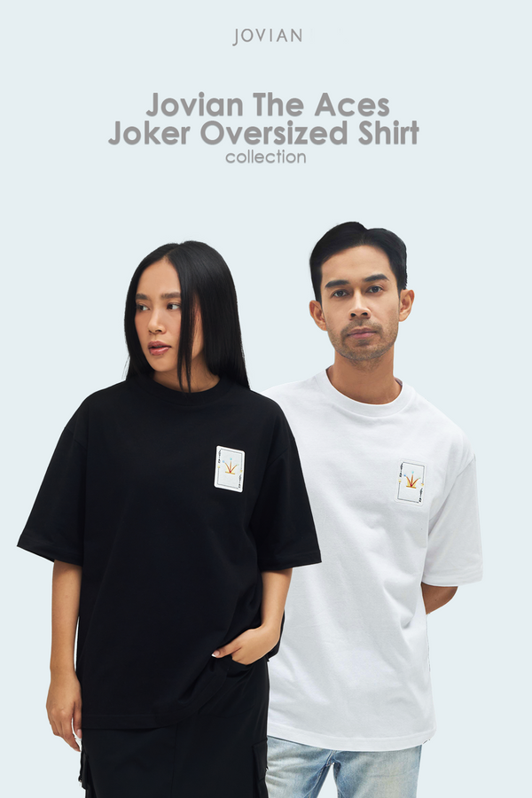Jovian | The Aces Joker Oversized Short Sleeves T-Shirt