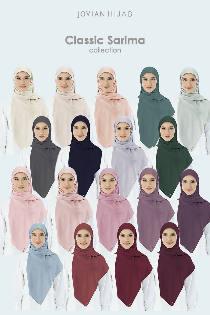 Jovian Hijab | Sarima Classic Square Shawl