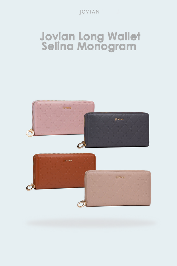 Jovian | Long Wallet Selina Monogram Series