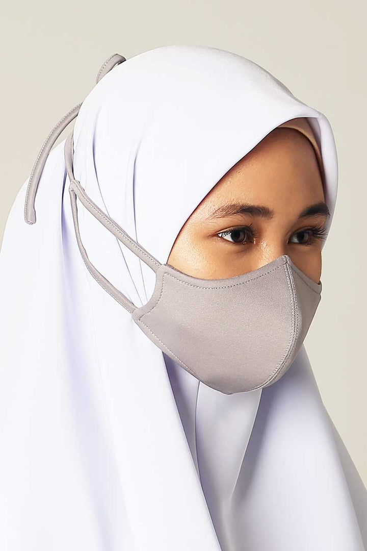 Jovian | School Series Hijab Teen Mask in Taupe (6904518279318)