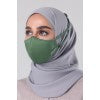 Jovian | Classic Series Hijab Mask in Emerald Green (6904311087254)