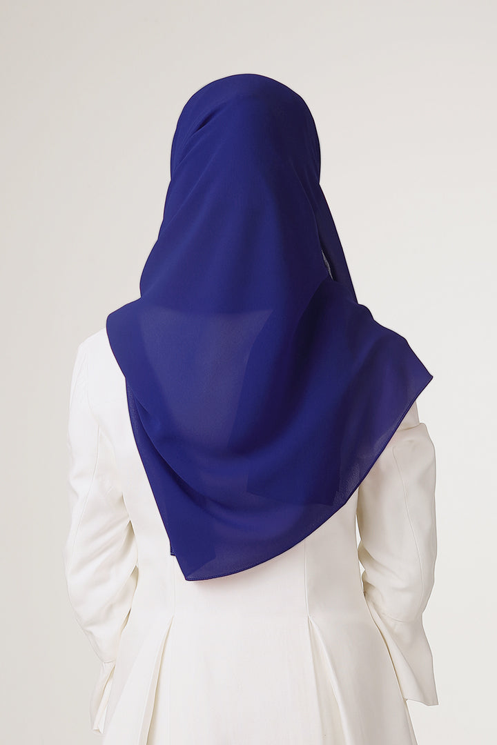 Jovian Hijab Balik Kampung | Tanisha Plain Long Shawl In Electric Blue (6905927008406)