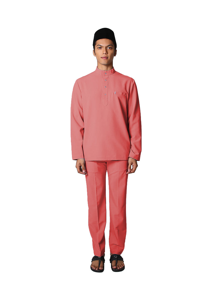 Jovian Men | Rifqi Modern Baju Melayu In Crimson Red (6903003906198)