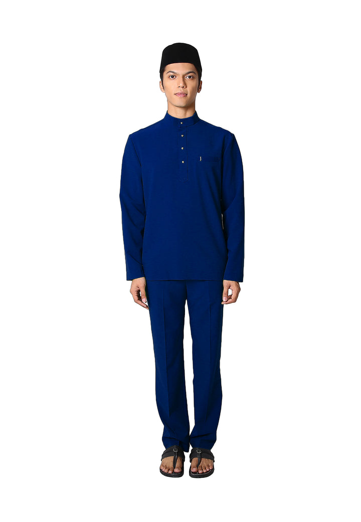 Jovian Men | Rifqi Modern Baju Melayu In Royal Blue (6903004004502)