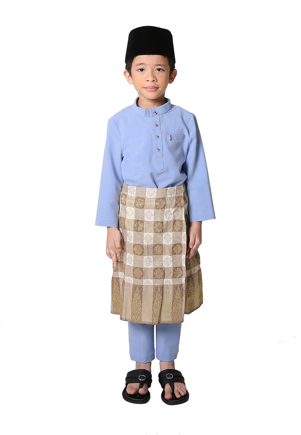 Jovian Men | Baby Rifqi Modern Baju Melayu In Powder Blue (6902891249814)
