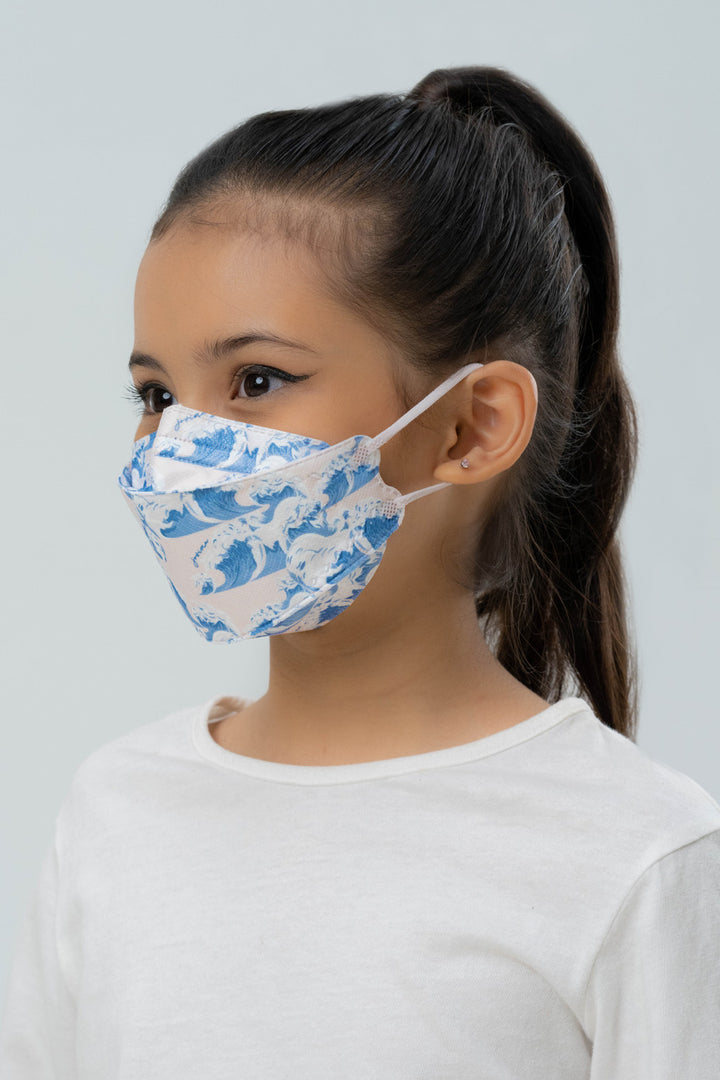 Jovian | Acne Free KF94 Mask In Japanese Wave For Kids (7904275398886)