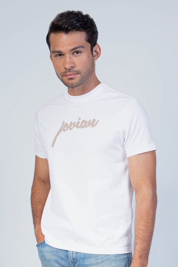Jovian | Embro Tee In White Brown