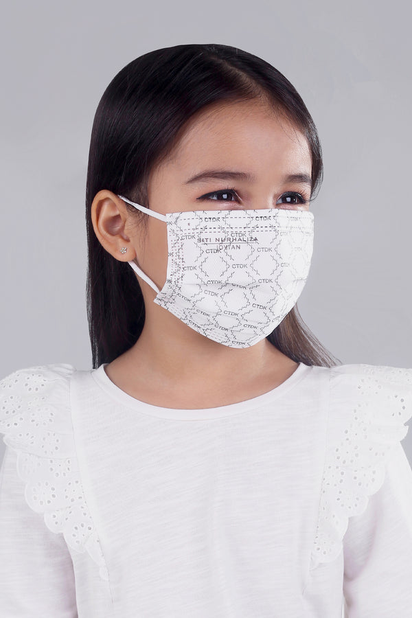 Jovian x Siti Nurhaliza | 3Ply Monogram Mask for Kids