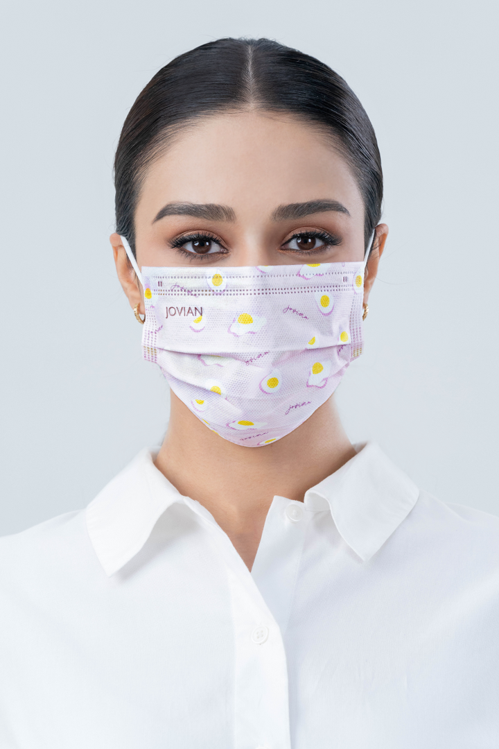 Jovian | Acne Free 3Ply Smiley Mask (7835459846374)
