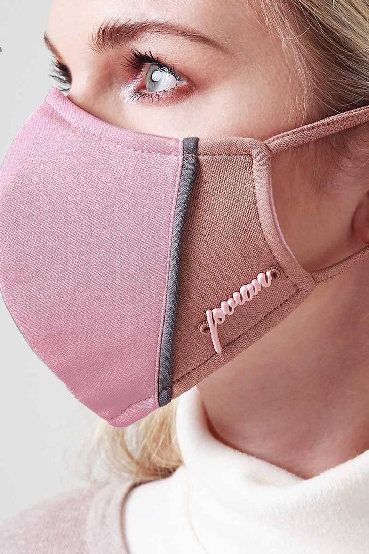 Jovian | Unisex Dual Tone Series Mask in Pink Sand (6906141180054)