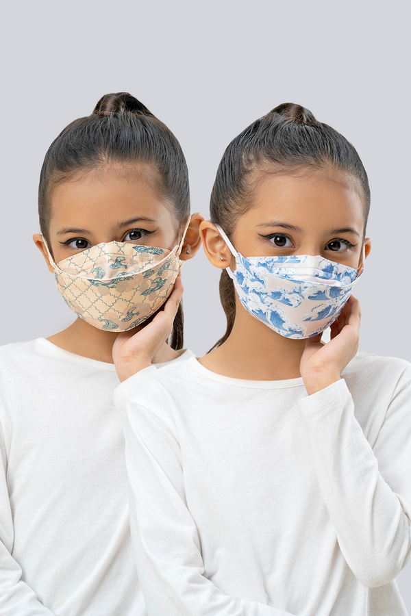 Jovian | Acne Free KF94 Mask In Japanese Wave For Kids
