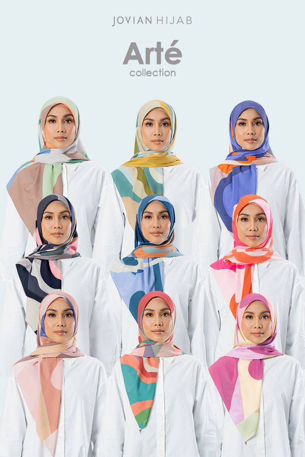 Jovian | Hijab Melvin Arté Square Shawl