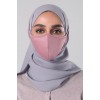 Jovian | Classic Series Hijab Mask in Dusty Pink (6904284807318)