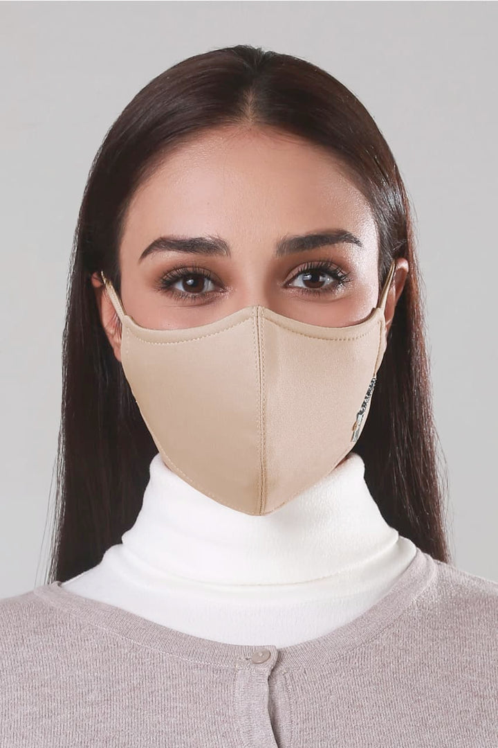 Jovian | Unisex Classic Mask in Champagne (6904286347414)
