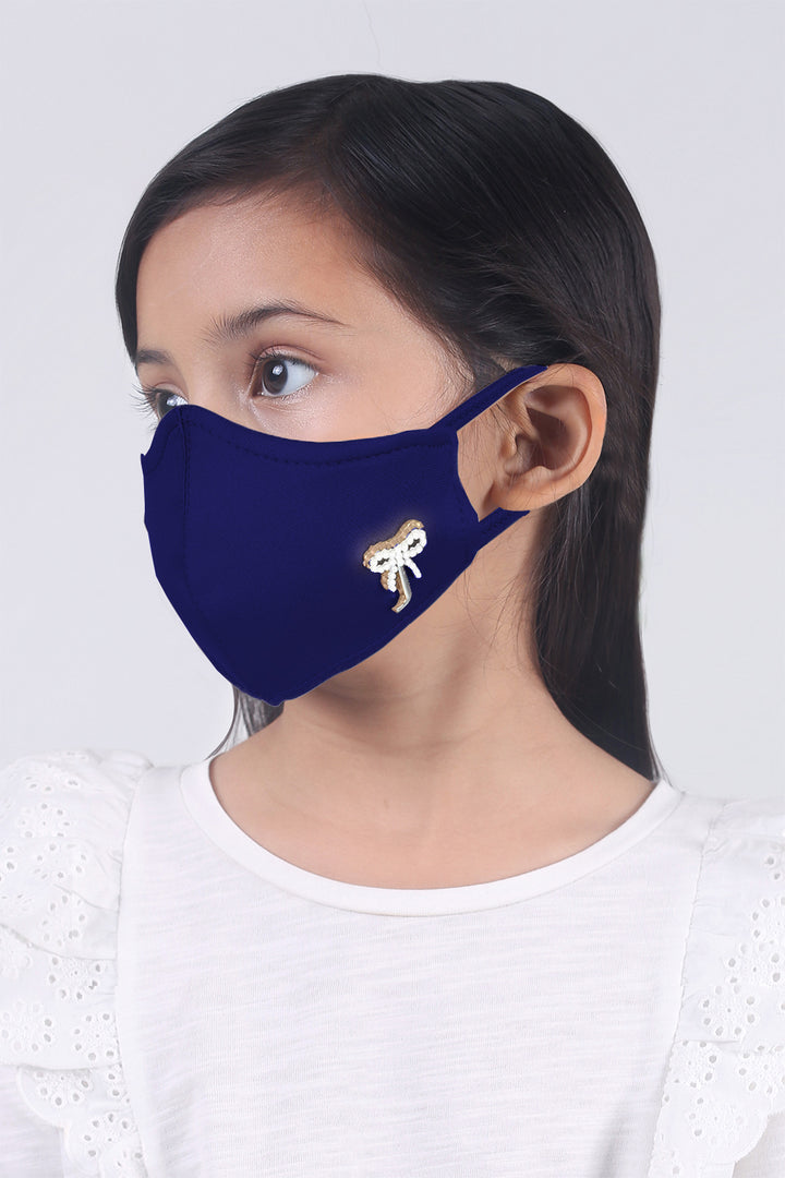 Jovian | Unisex Classic Ribbon In Royal Blue For Kids (7208136245398)