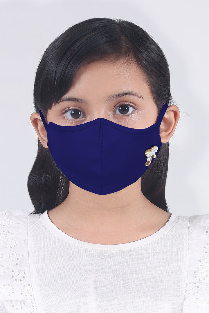 Jovian | Unisex Classic Ribbon In Royal Blue For Kids (7208136245398)