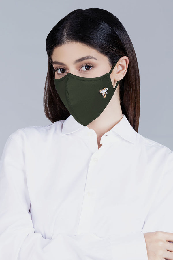 Jovian | Unisex Classic Ribbon in Forest Green