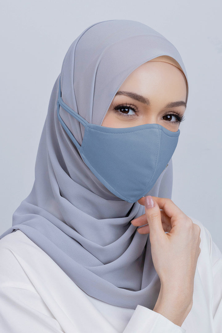 Jovian | Classic Hijab Mask In Baby Blue (7479963123942)