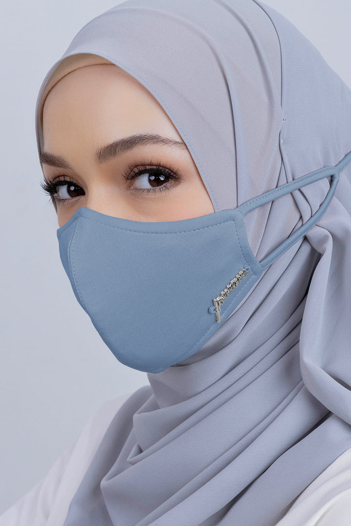 Jovian | Classic Hijab Mask In Baby Blue (7479963123942)