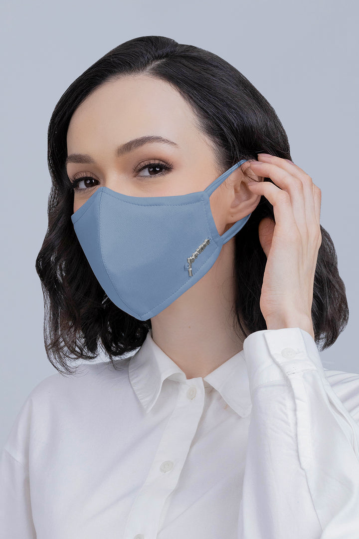Jovian | Unisex Classic String Mask in Baby Blue (7479965417702)