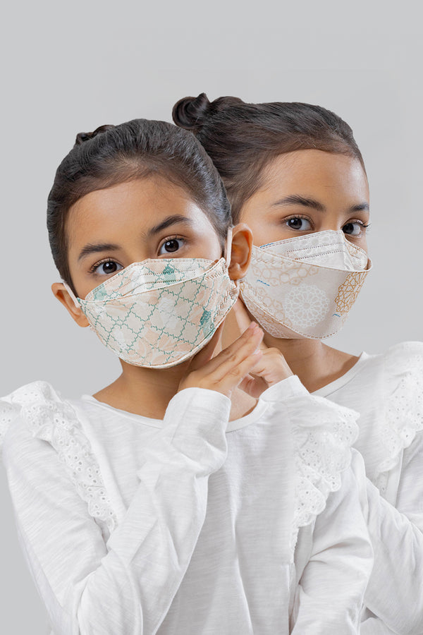 Jovian | Disposable KF94 Mask In Moroccan For Kids
