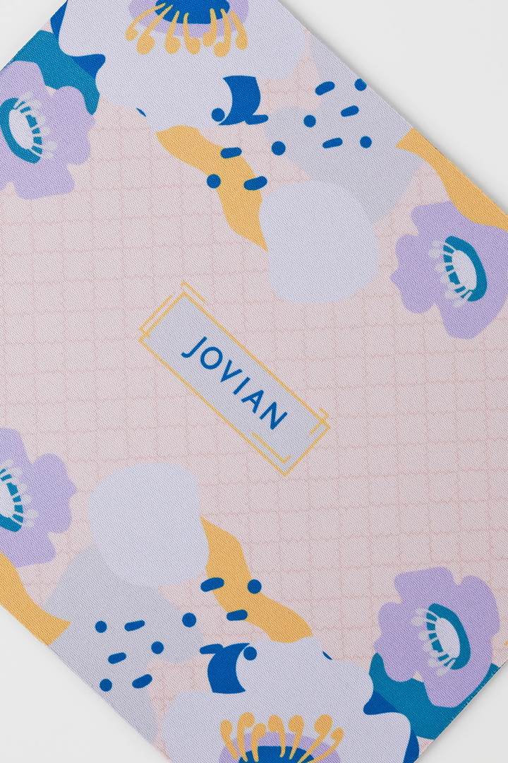 Jovian | Pop Floral Office Set In Peach (7778654028006)