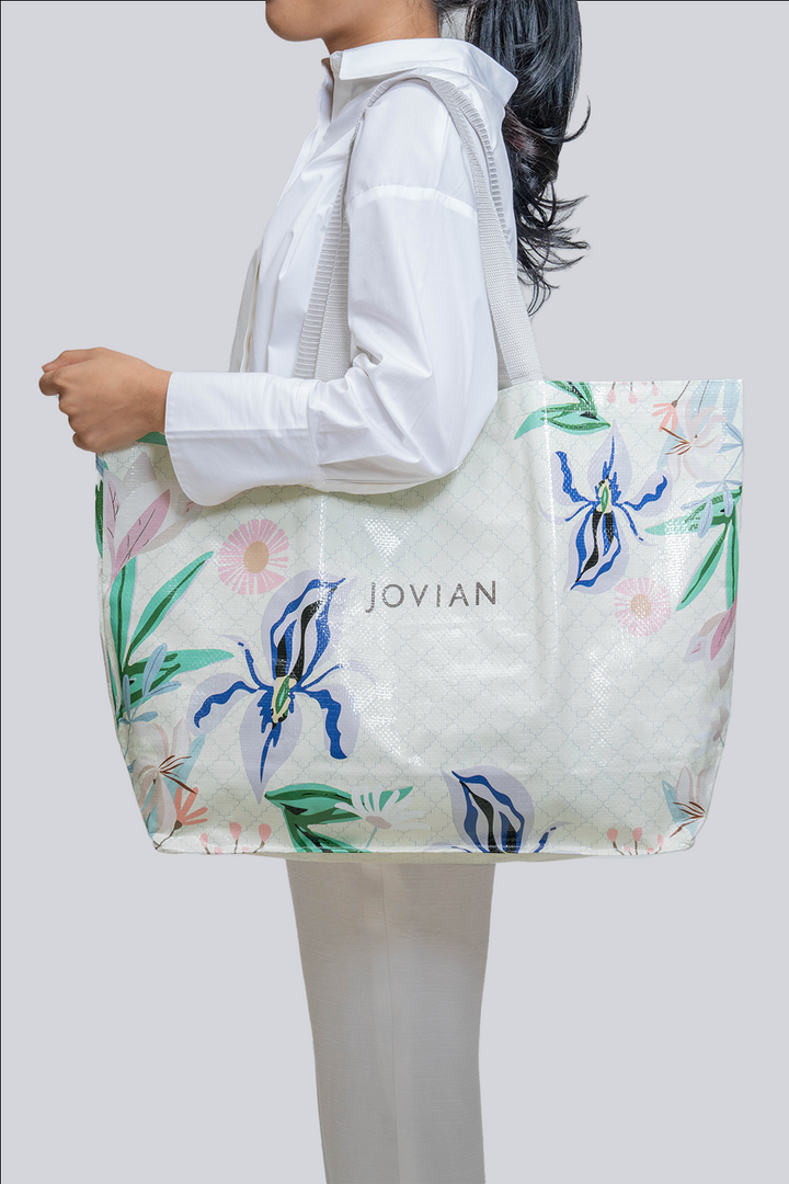 Jovian | Shopping Bag in Mint Green (7856929177830)
