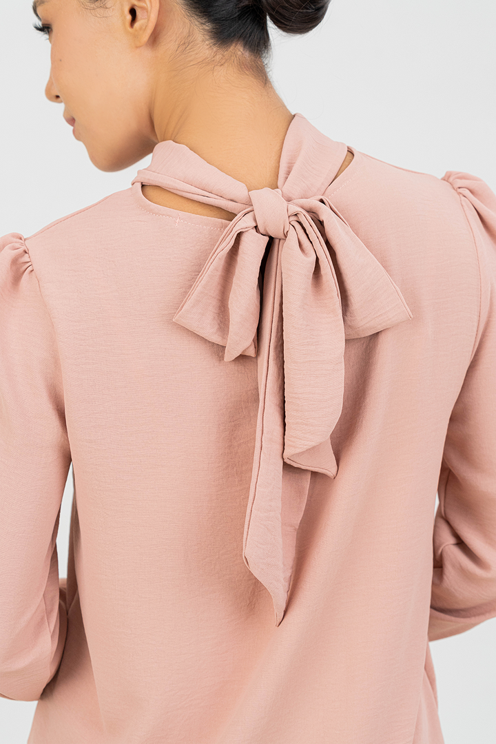 Jovian | Blouse Casual Ily in Dusty Pink (8002819064038)