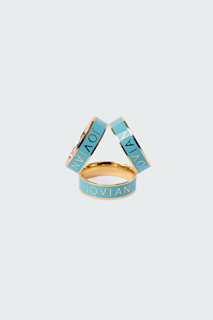 Jovian | Hijab Ring in Aqua Gold (8025964445926)