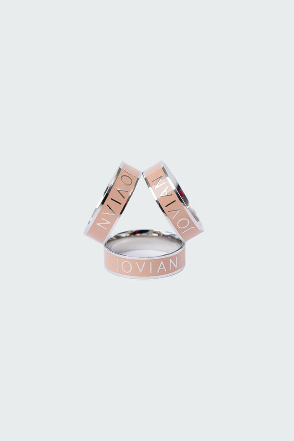 Jovian | Hijab Ring in Nude Silver (8025979486438)