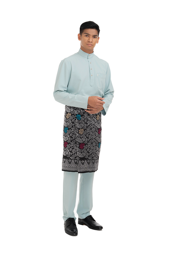 Jovian Men | Aqeef Modern Baju Melayu in Mint Green (8162240069862)