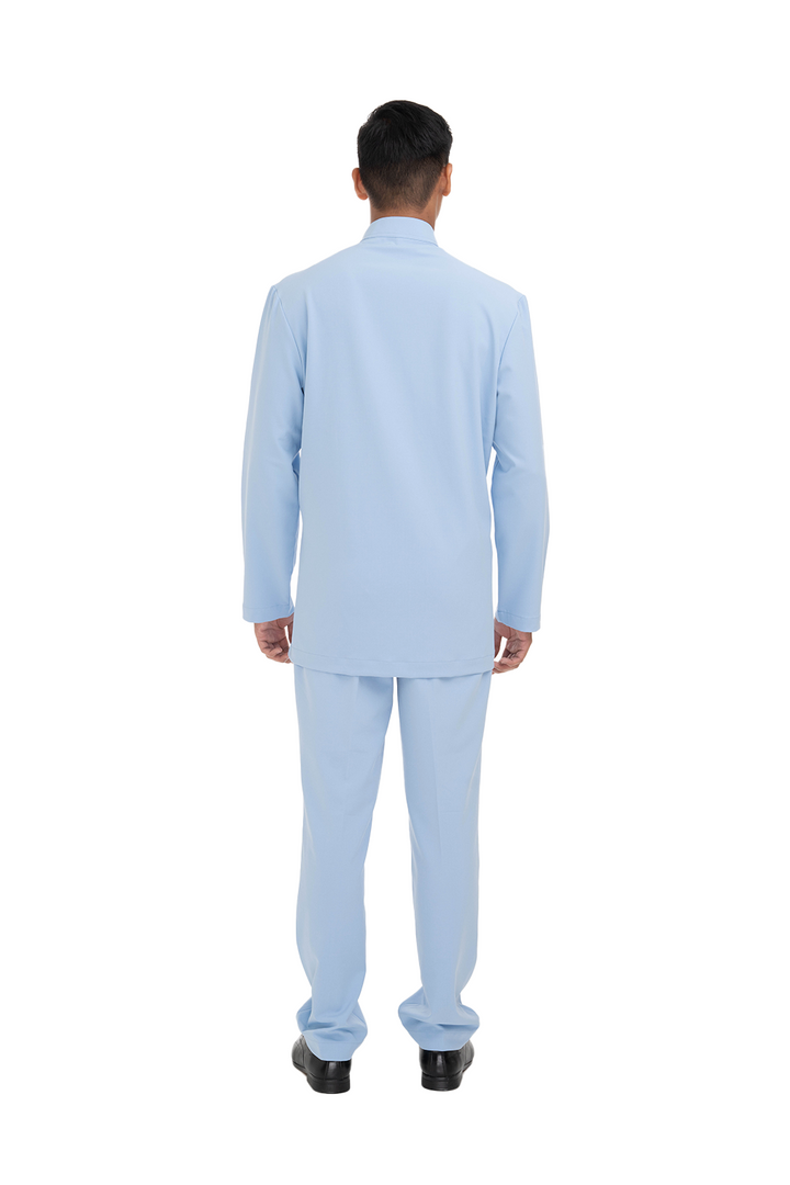 Jovian Men | Aqeef Modern Baju Melayu in Powder Blue (8162245411046)