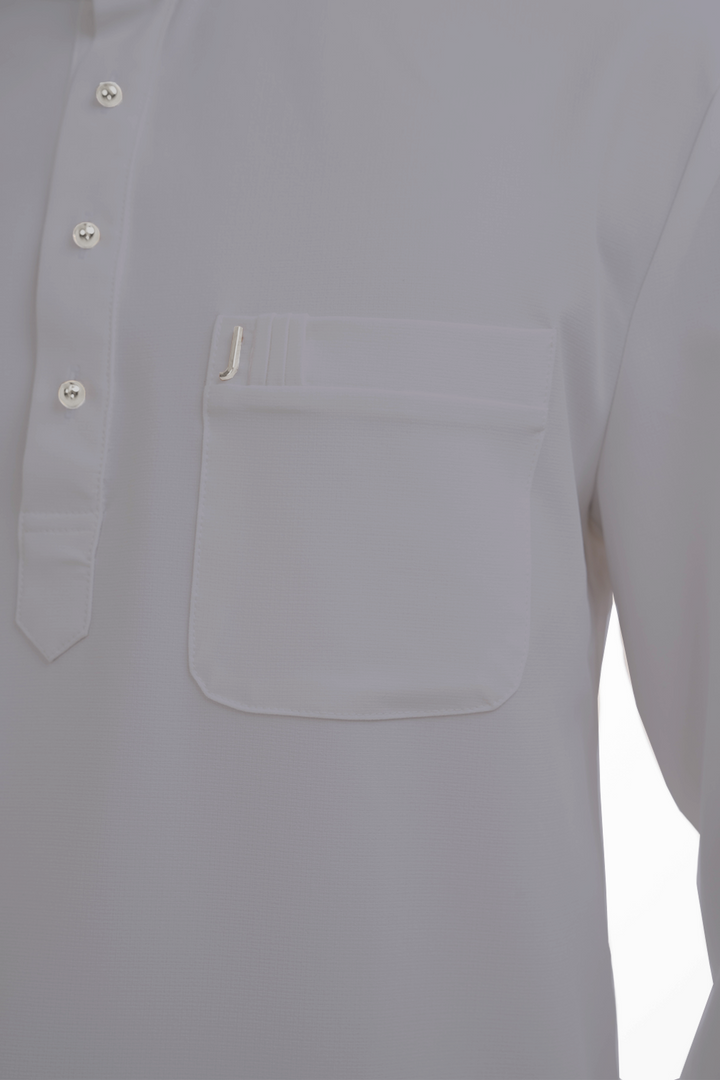 Jovian Men | Aqeef Modern Baju Melayu in Silver Grey (8162248360166)