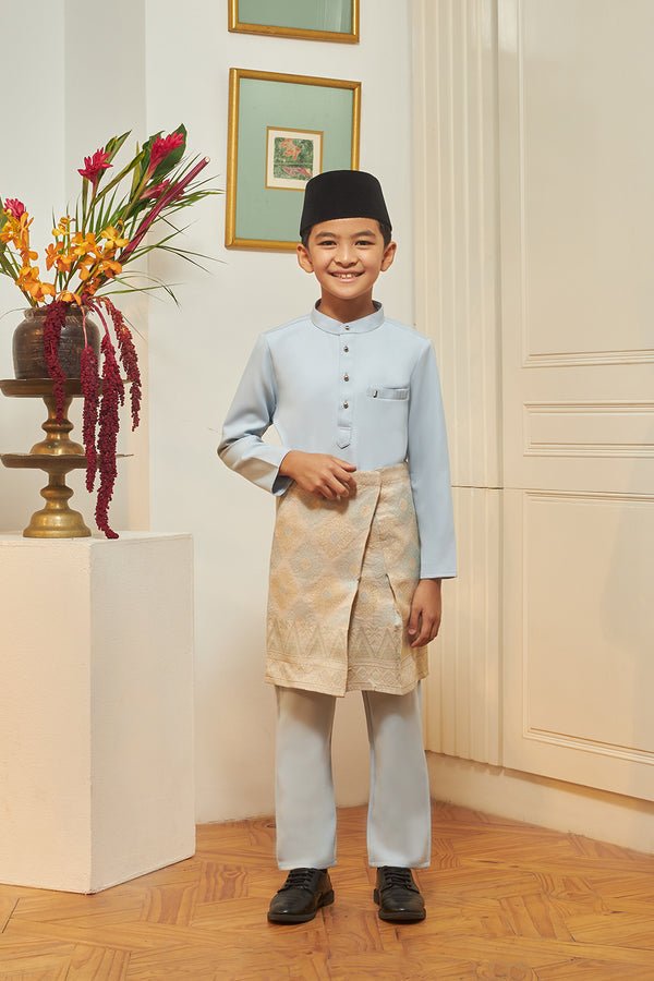 Jovian Men Kids | Adam Baju Melayu in Baby Blue (8453785223398)